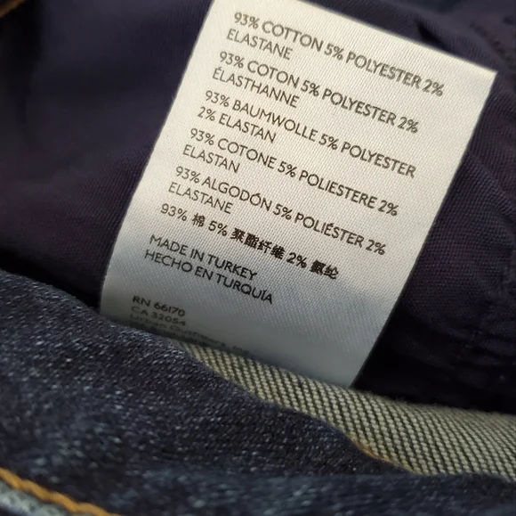 Free People High Rise Frayed Raw Hem Dark Wash Skinny Jeans Deep Indigo - Picture 6 of 6